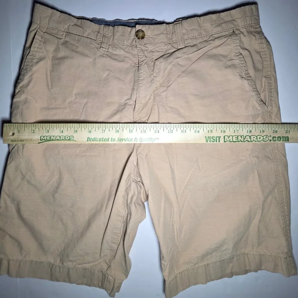 Tommy Hilfiger Mens Beige 4 Pocket Chino Style Shorts Size 34